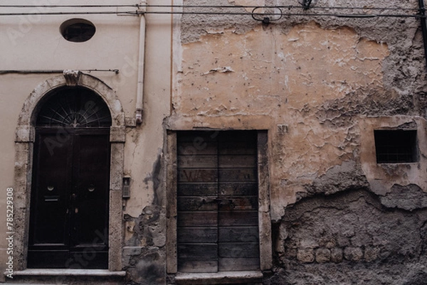 Fototapeta old abandoned building