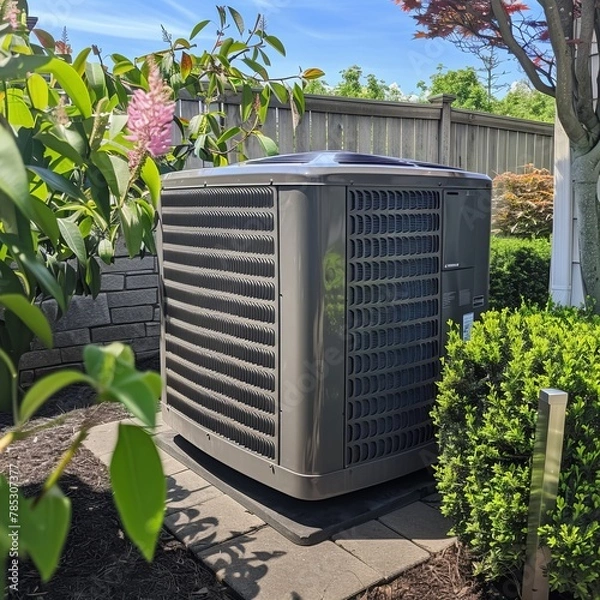 Obraz Large Air Conditioner in Garden