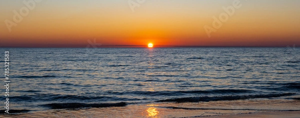 Obraz Sundown at the Costa Brava