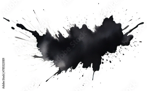 Fototapeta PNG Backgrounds splattered creativity monochrome