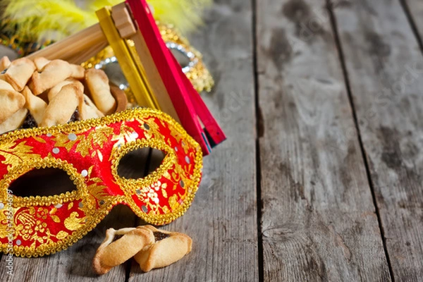 Obraz Purim background