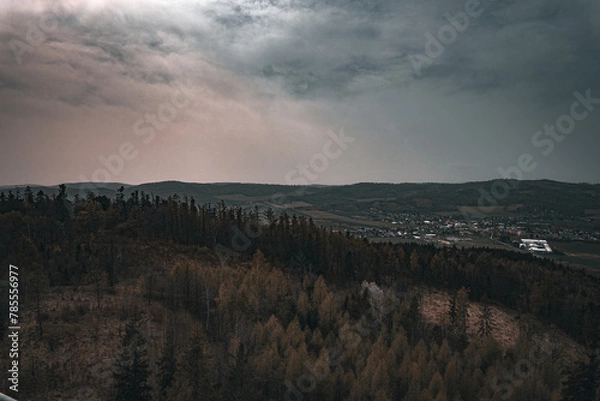 Fototapeta time lapse clouds