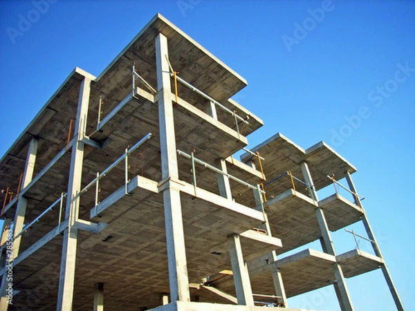 Obraz edificio en construcción 1