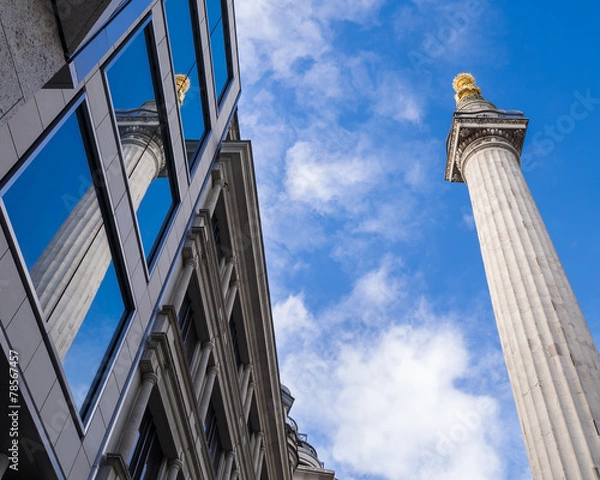 Obraz The Monument to the London Fire