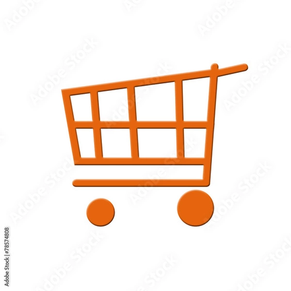 Fototapeta Einkaufswagen