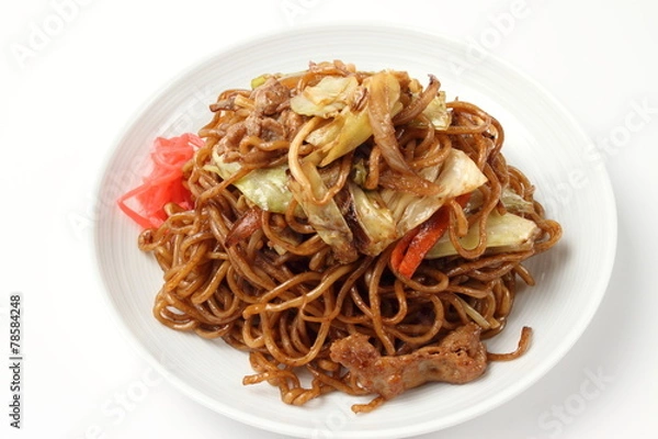 Fototapeta ソース焼ソバ