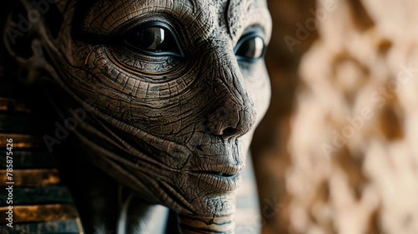 Obraz Ancient alien statue