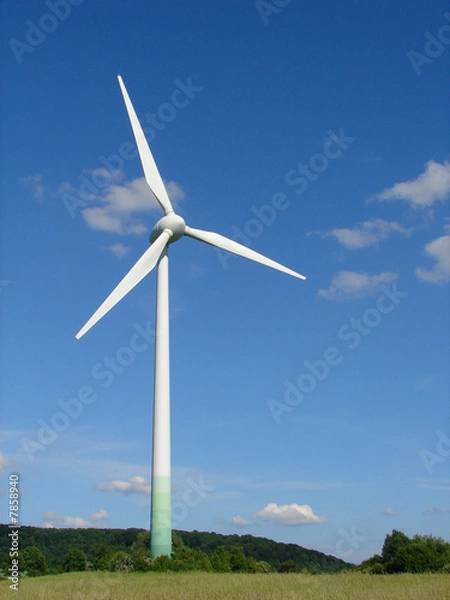 Obraz Windkraftanlage