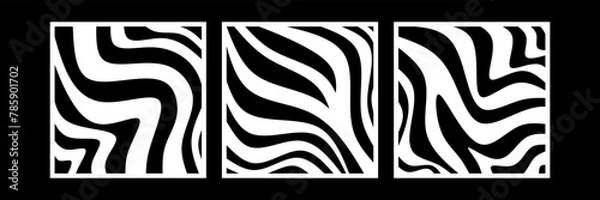 Fototapeta swirl patterns for decoration, background, and cnc cutting