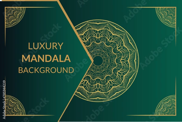 Obraz Creative luxury decorative mandala background