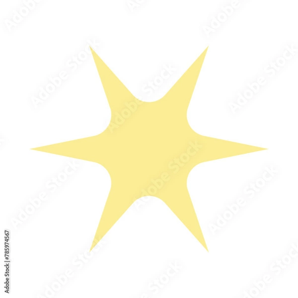 Fototapeta Y2K Abstract Element