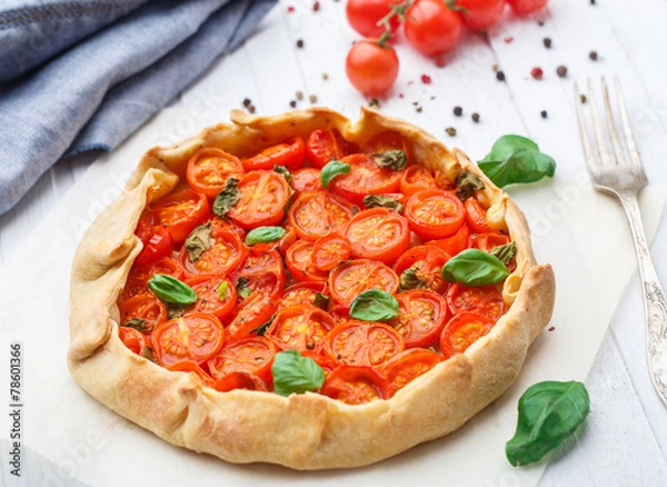 Obraz Cherry Tomato Tart