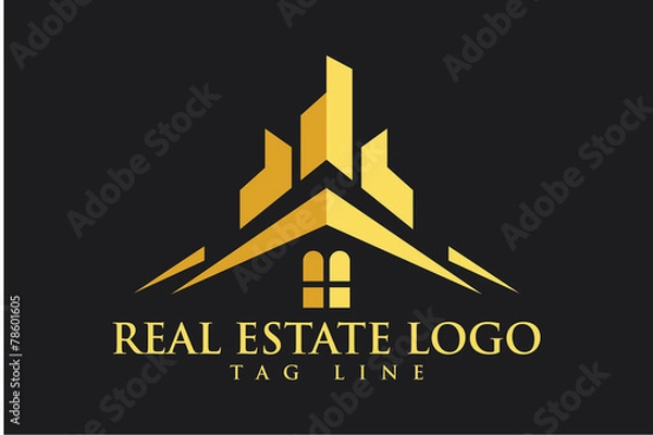 Obraz Vektör Logo Emlak Yapı İnşaat