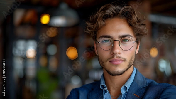 Obraz Corporate Executive Portrait: Professional Business Leader
   