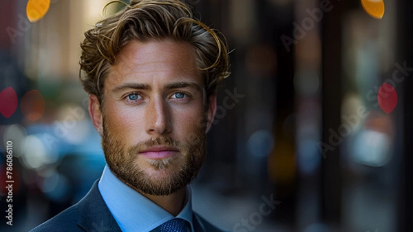 Obraz Corporate Executive Portrait: Professional Business Leader
 