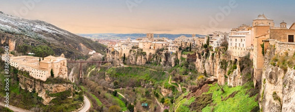 Obraz Cuenca winter view, Castilla la Mancha, Spain