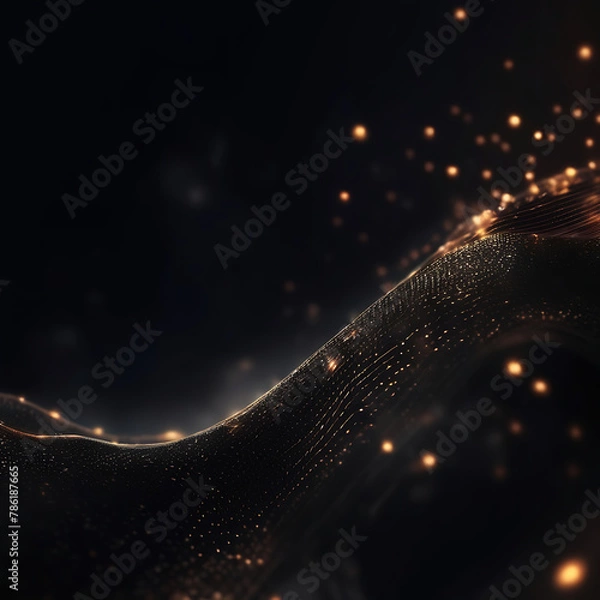 Obraz polkadot abstract digital background