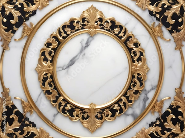 Obraz antique picture frame