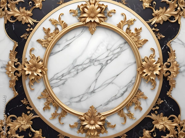 Obraz antique picture frame