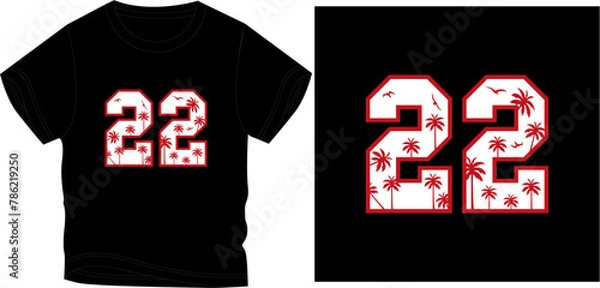 Obraz 22 with palm trees