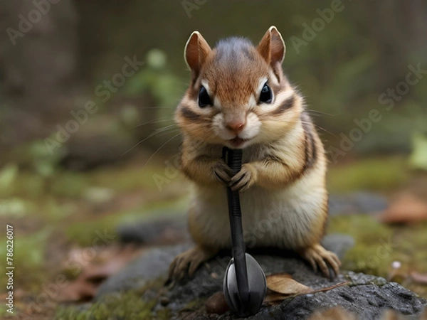 Fototapeta chipmunk pick