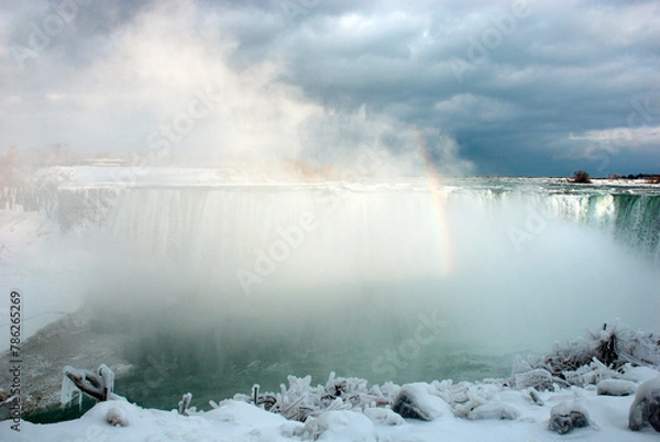 Obraz Niagara Falls in winter.