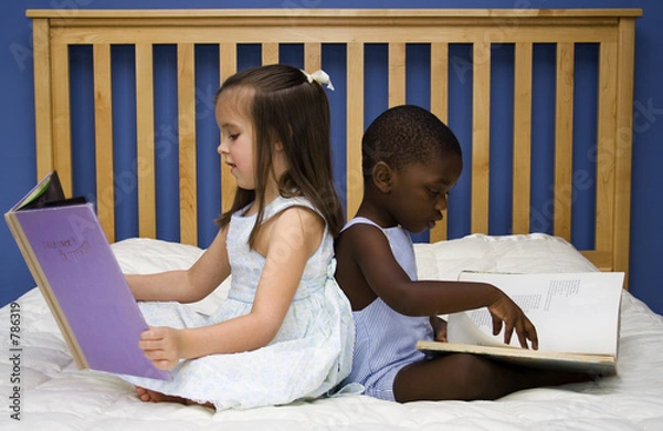 Obraz umiejętność czytania i pisania oraz różnorodność