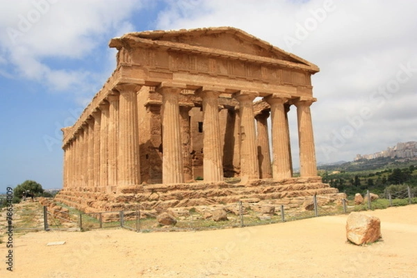 Fototapeta tempio della concordia