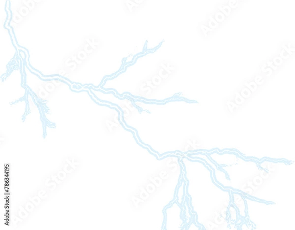 Fototapeta lightning illustration 