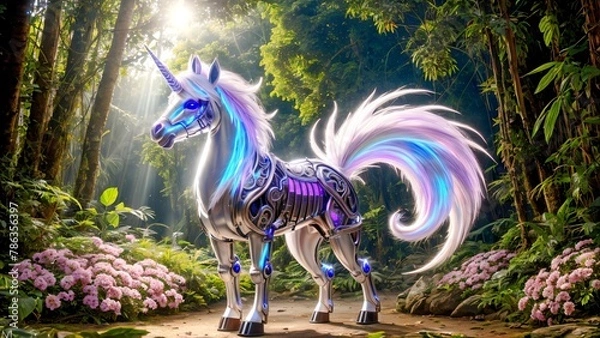 Obraz peacock in the park