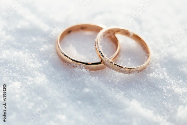 Obraz wedding rings