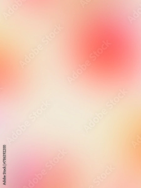 Fototapeta Modern blurred pastel gradient background.Red and orange fluid wallpapers