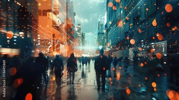 Obraz technology concept digital transformation