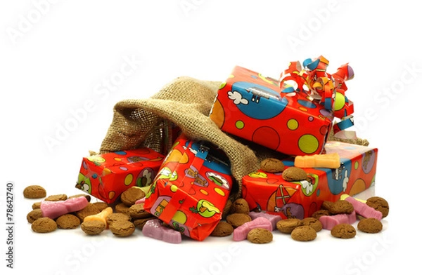 Obraz "Sinterklaas" presents on a white background