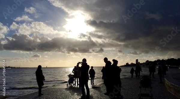 Fototapeta Grande Marée à La Rochelle