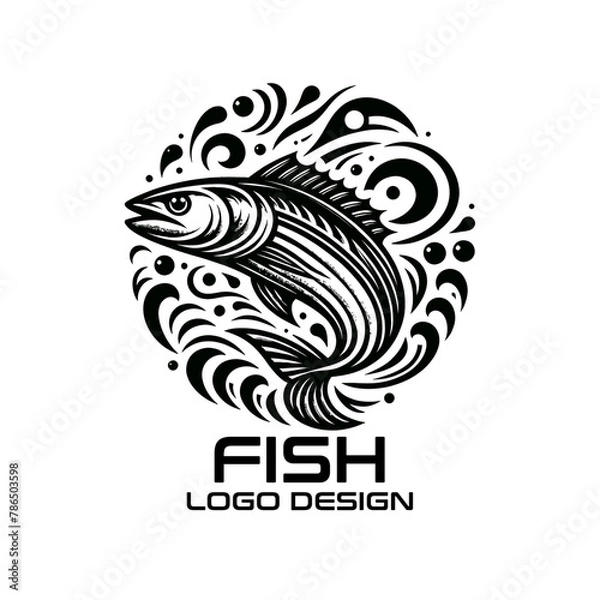 Obraz Fish Vector Logo Design