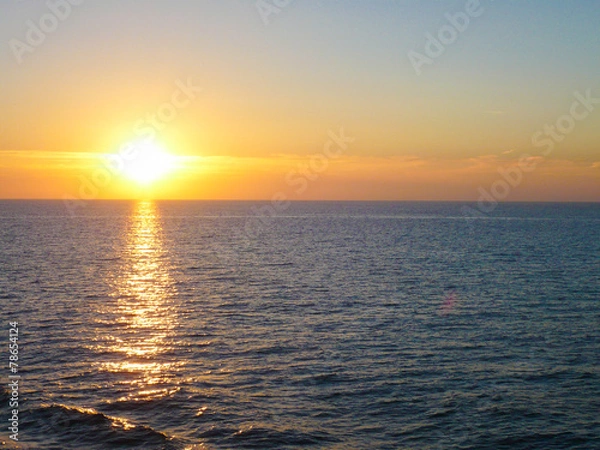 Obraz Sunset at sea