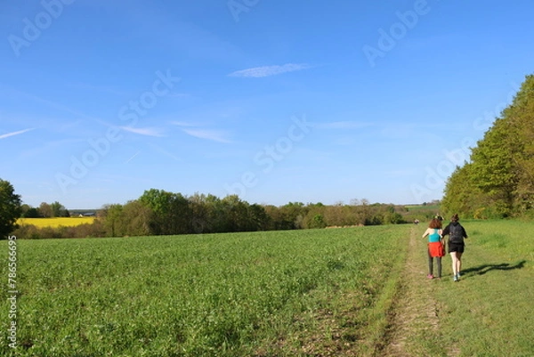 Obraz Randonnée en campagne