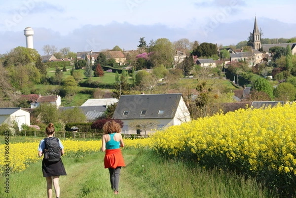 Obraz Randonnée en campagne