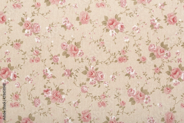 Obraz Rose floral tapestry pattern, romantic texture background