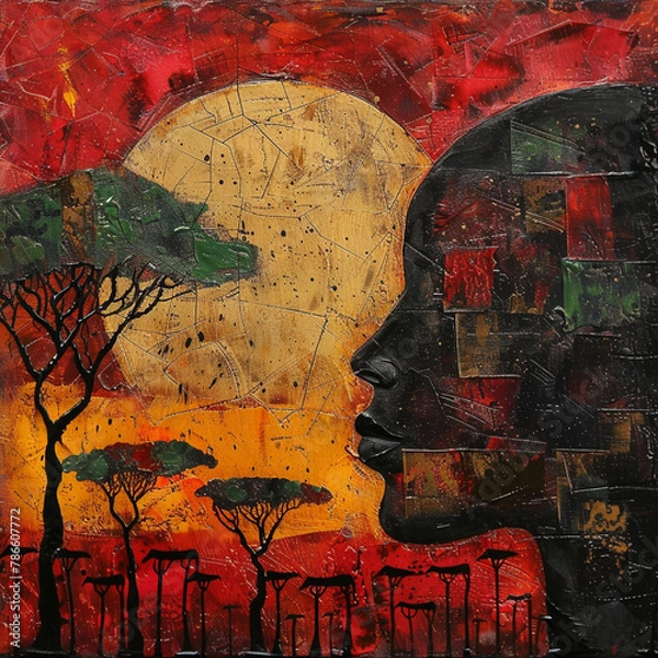 Obraz graffiti on the wall