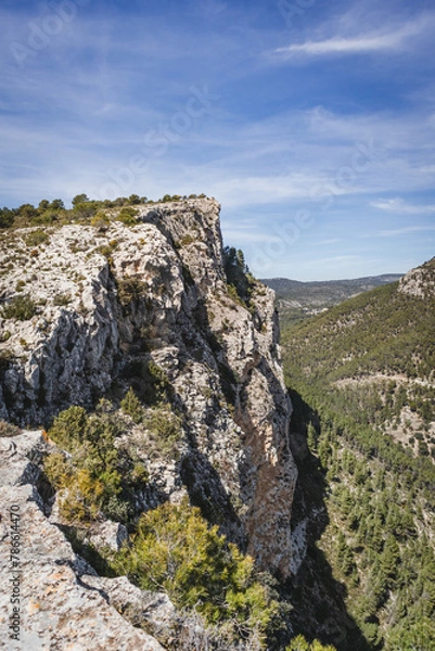 Obraz Mountains in the south of Spain. NAtional park in Alcoi Spain. 