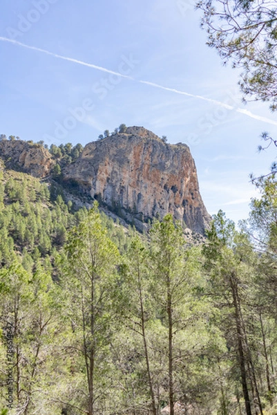 Obraz Mountains in the south of Spain. NAtional park in Alcoi Spain. 