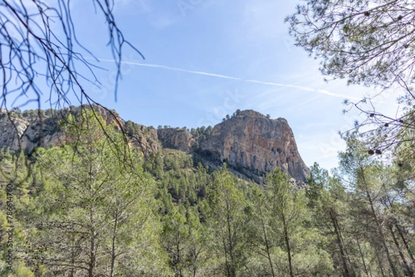 Obraz Mountains in the south of Spain. NAtional park in Alcoi Spain. 