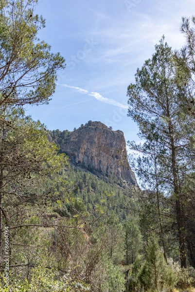 Obraz Mountains in the south of Spain. NAtional park in Alcoi Spain. 