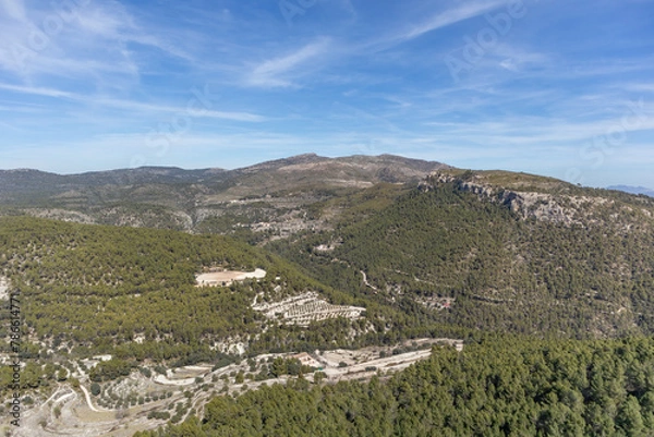 Obraz Mountains in the south of Spain. NAtional park in Alcoi Spain. 