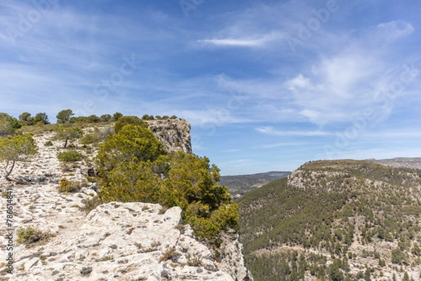Obraz Mountains in the south of Spain. NAtional park in Alcoi Spain. 