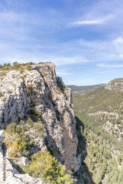 Obraz Mountains in the south of Spain. NAtional park in Alcoi Spain. 