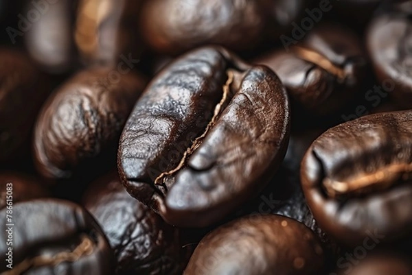 Obraz Background of coffee beans