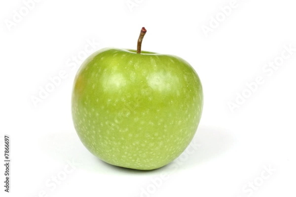 Fototapeta Green apple, isolated